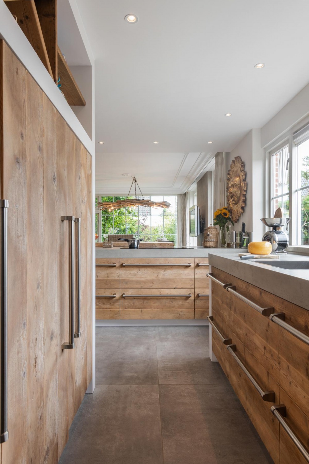 Houten landelijke keuken | Schoonhoven Keukens