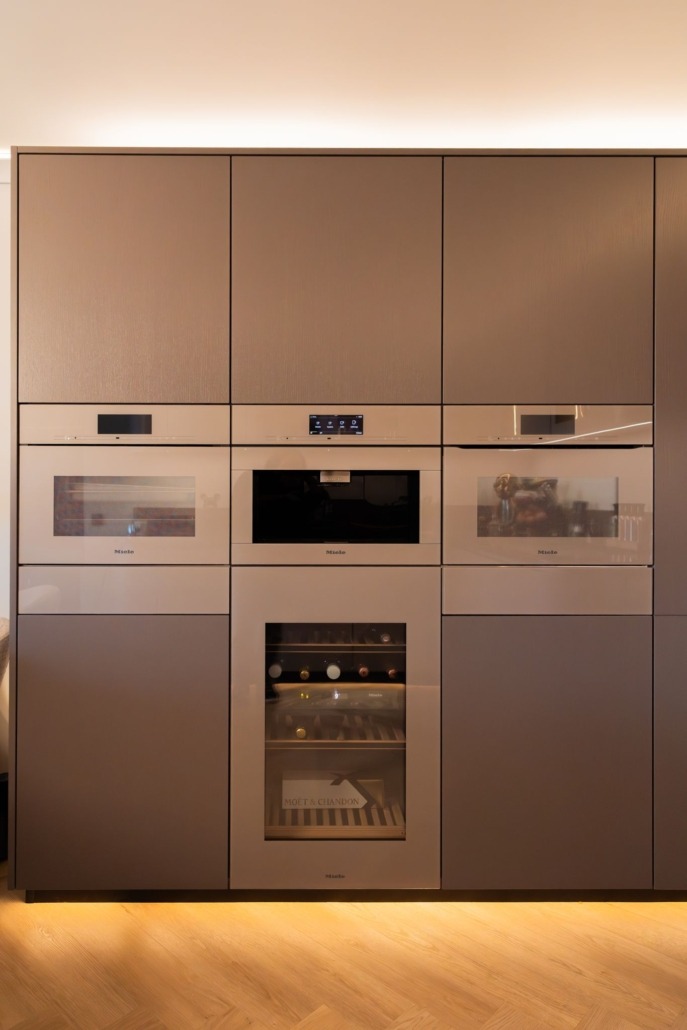 Maatwerkkeuken met Miele Pearl Beige Maatwerkkeuken met Miele Pearl Beige